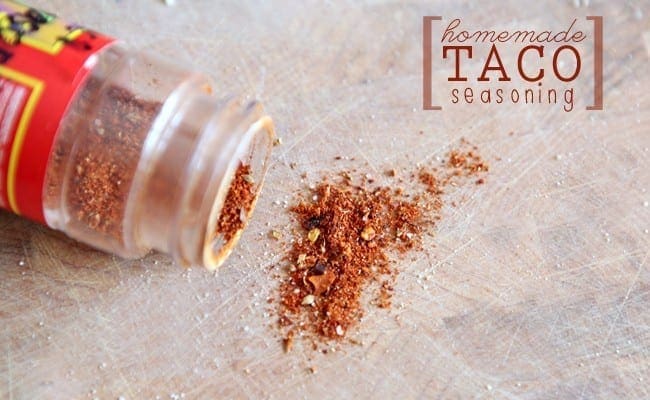 Homemade Taco Seasoning // The Speckled Palate