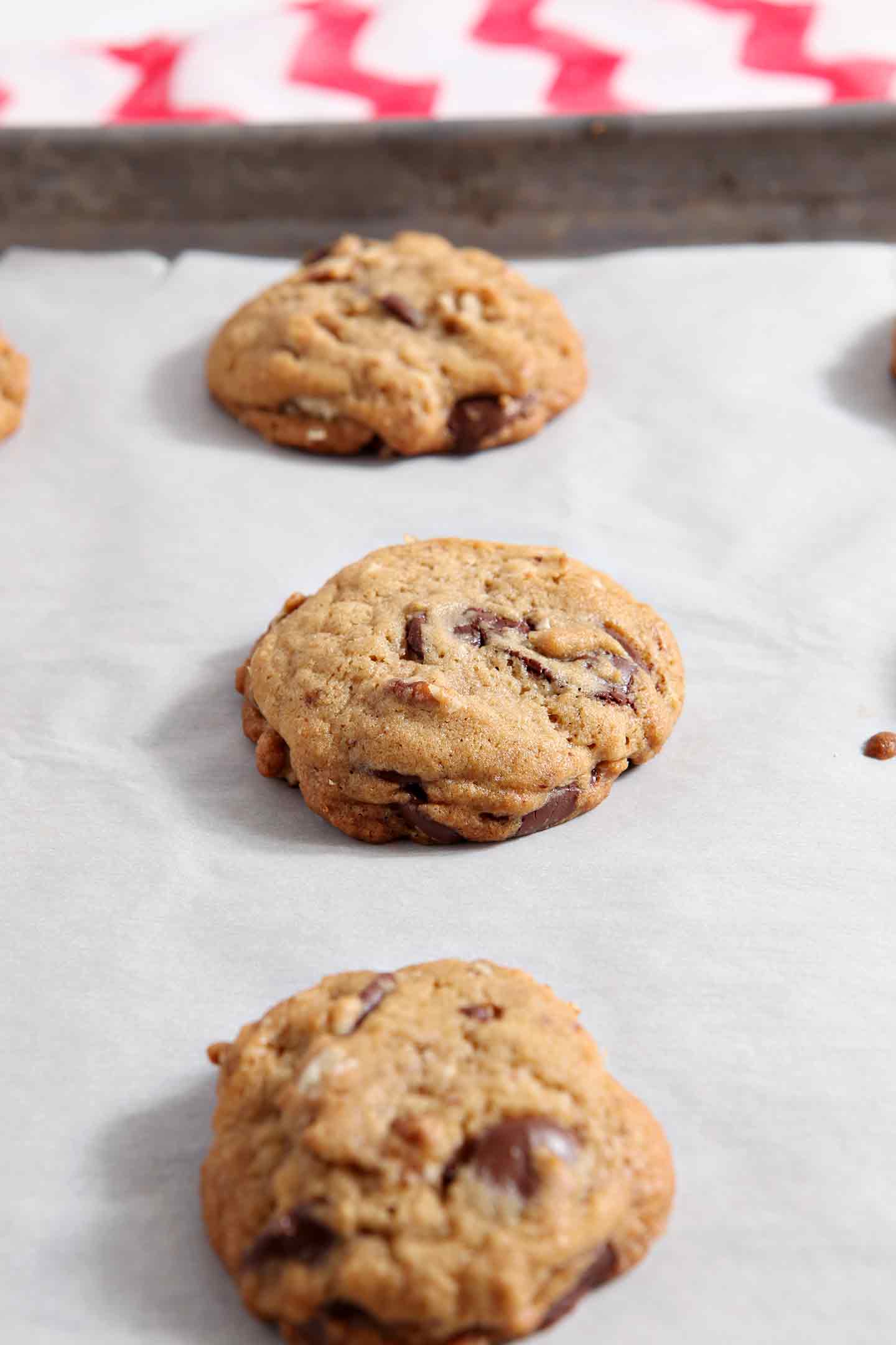 AllAmerican Chocolate Chip Cookies // The Speckled Palate