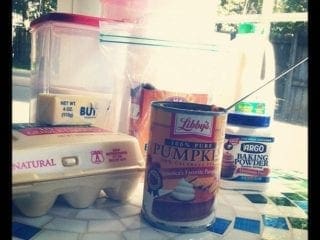 Buttermilk Pumpkin Walnut Pancakes