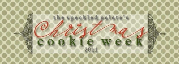 Graphic text for Christmas Cookie week
