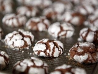 Chocolate Crinkle Cookies
