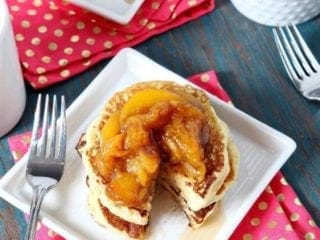 Balsamic Peach Compote