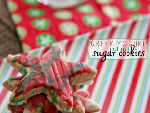 Greek Yogurt Cut Out Sugar Cookies