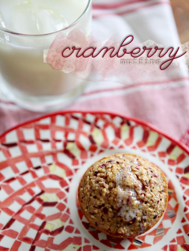 Fresh Cranberry Muffins