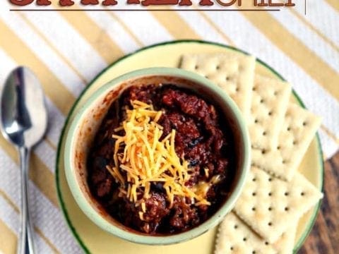 Shiner Bock Chili