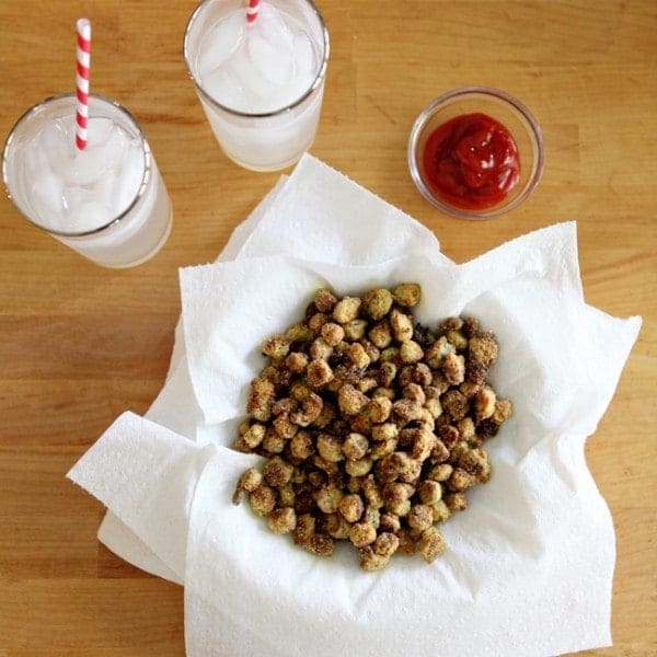 How to Make Oven Fried Okra (Easy Okra Recipe)