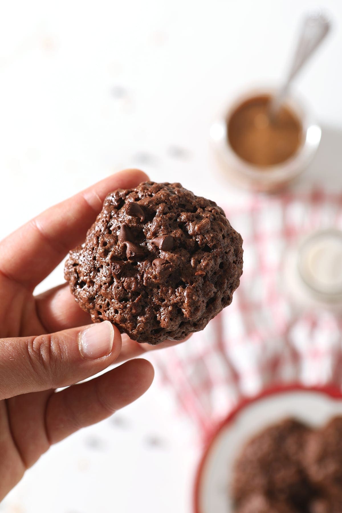 Chocolate Almond Butter Cookies