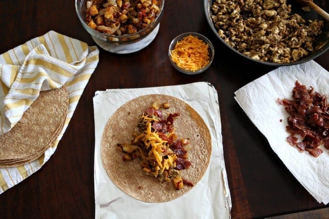Tailgate Thursday: Freezer-Friendly Breakfast Tacos // The Speckled Palate