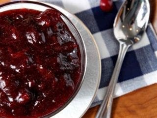 Drunken Cranberry Sauce