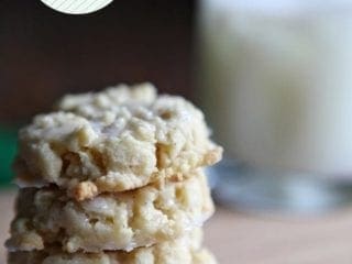 Vanilla Bean Shortbread Cookies with Vanilla Bean Glaze