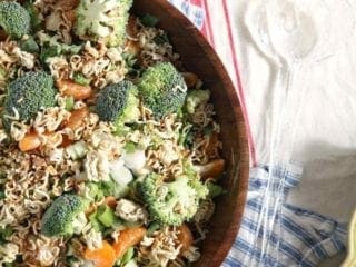 Ramen Noodle and Clementine Salad