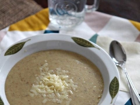 Potato and Leek Soup, adapted by Emeril Lagasse // The Speckled Palate