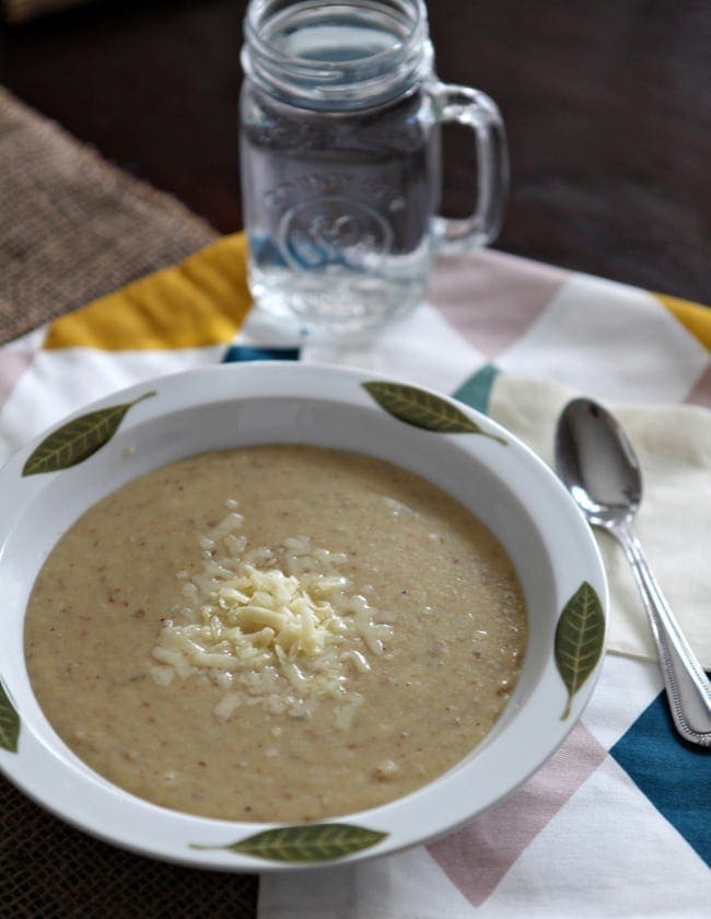 Potato and Leek Soup, adapted from Emeril Lagasse // The Speckled Palate