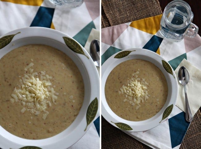 Potato and Leek Soup, adapted from Emeril Lagasse // The Speckled Palate