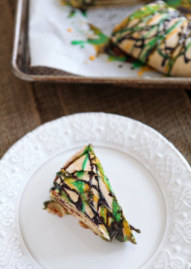 Cream Cheese and Raspberry King Cake (Homemade King Cake Recipe)