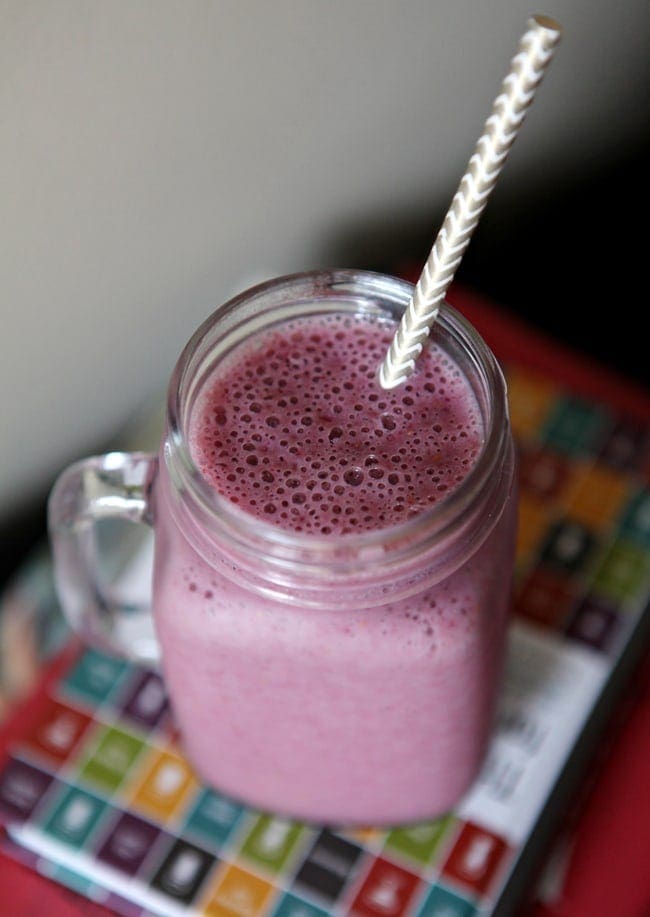 Raspberry and Strawberry Smoothie