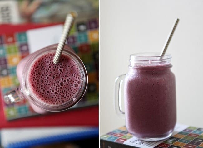 Raspberry and Strawberry Smoothie // The Speckled Palate