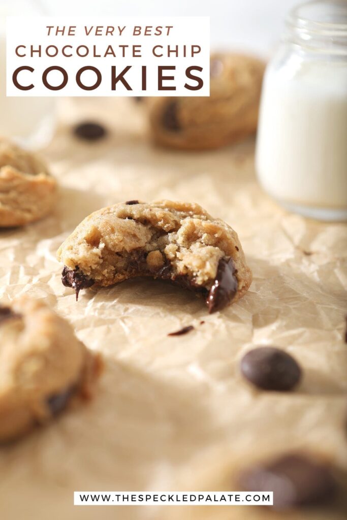 A bitten into cookie is shown with other cookies, with Pinterest text