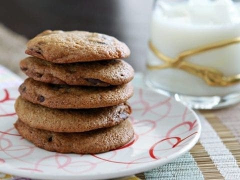Dark Chocolate Chip Cookies