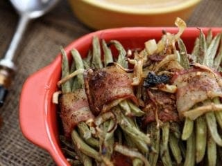 Green Bean Bacon Bundles