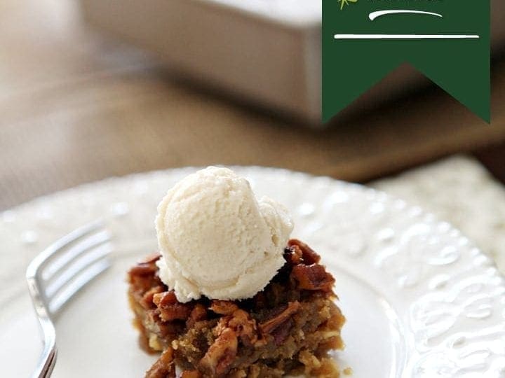 Drunken Pecan Pie Bars