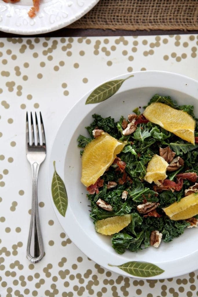 Mandarin Kale Salad