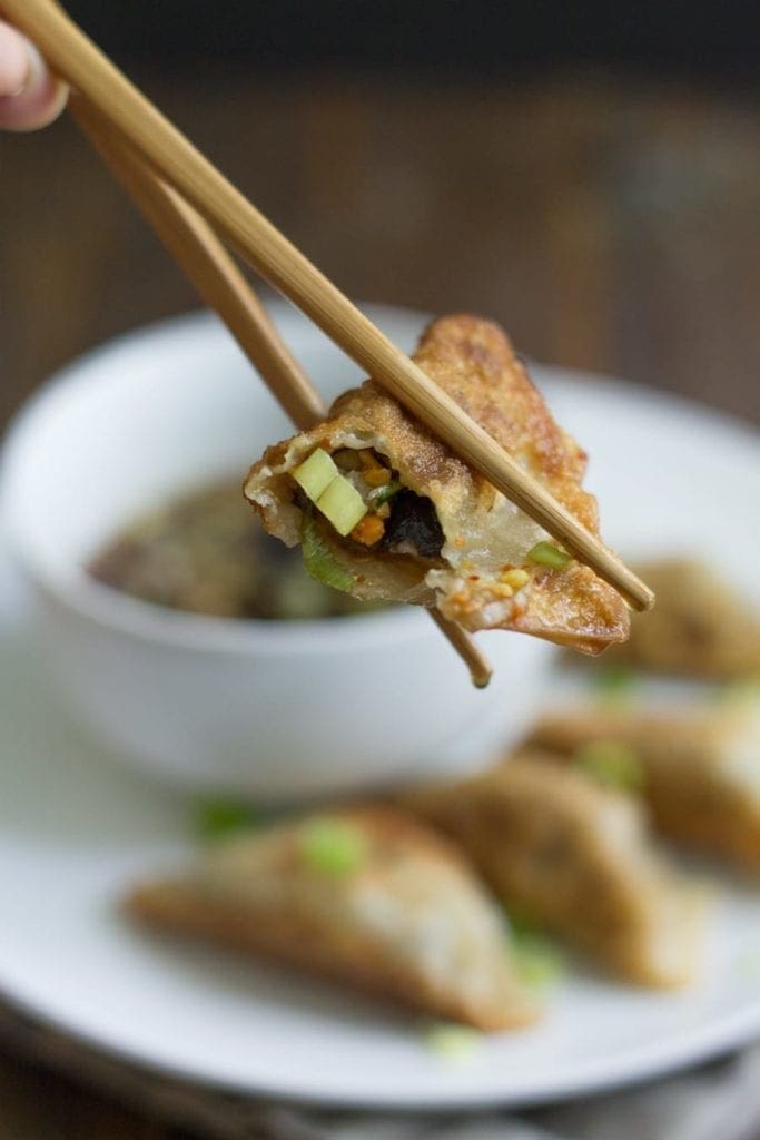 Vegetarian Shiitake Gyoza