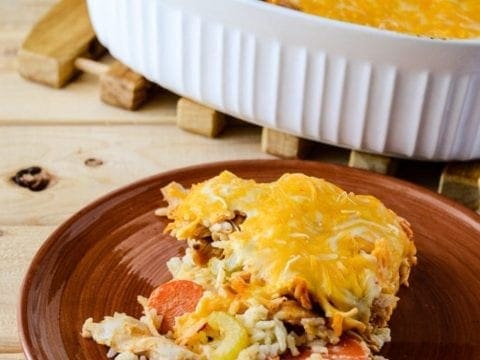 Buffalo Wing Casserole