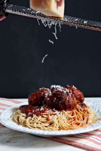 Spaghetti And Meatballs The Speckled Palate