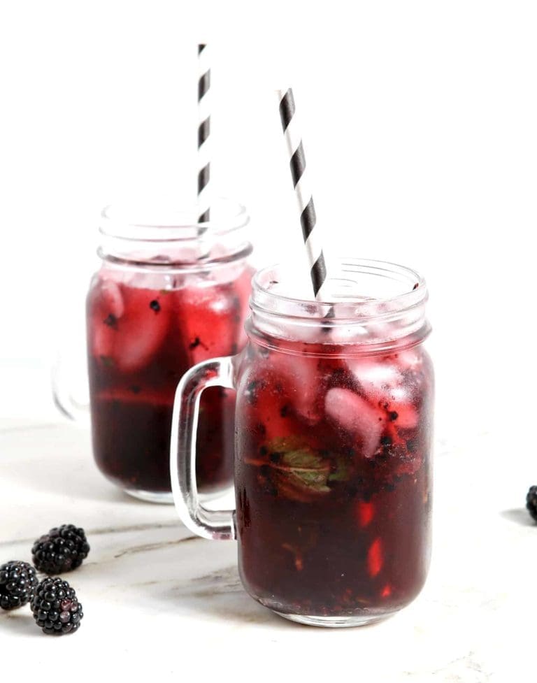 Blackberry Mint Spritzer