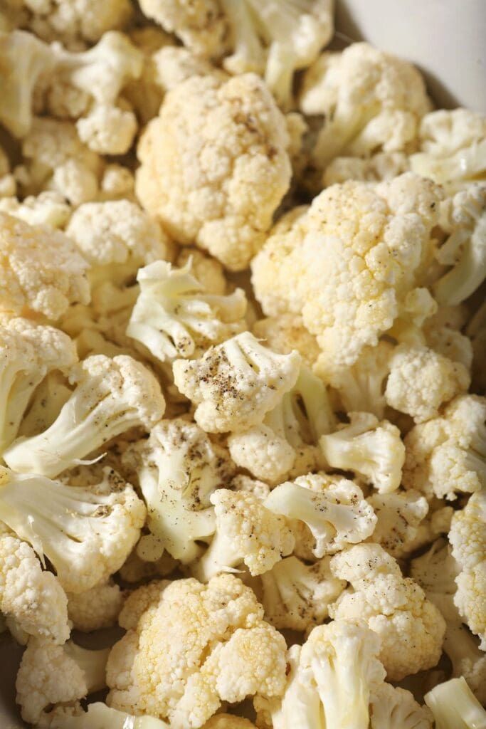 Chopped cauliflower