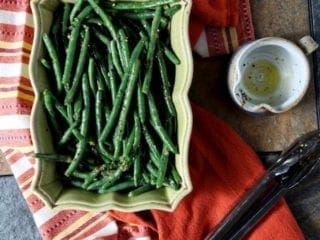 Lemon Pepper Green Beans
