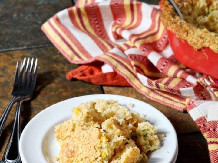 Creamed Cornbread Casserole