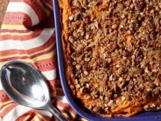 Bourbon Sweet Potato Casserole