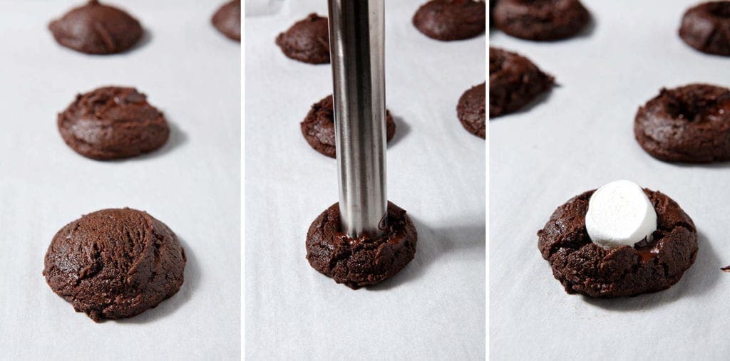 Step by step of preparing cookie topping 