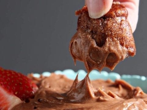 Chocolate Hazelnut Cream Cheese Dip