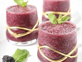 Blackberry Gin Slush