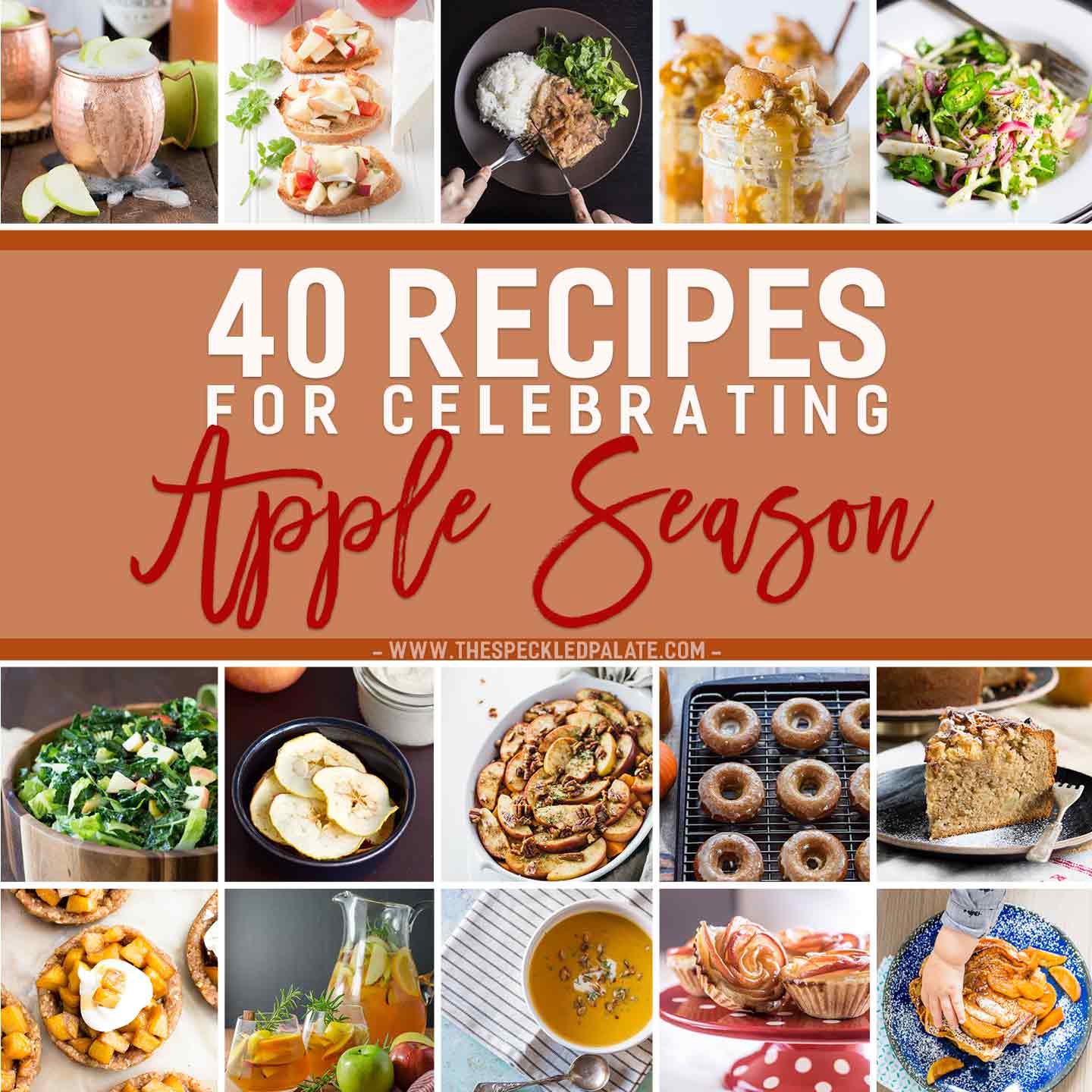 40+ Apple Recipes for the Fall