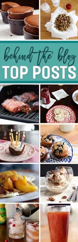 Collage of top 10 food and drink recipes 