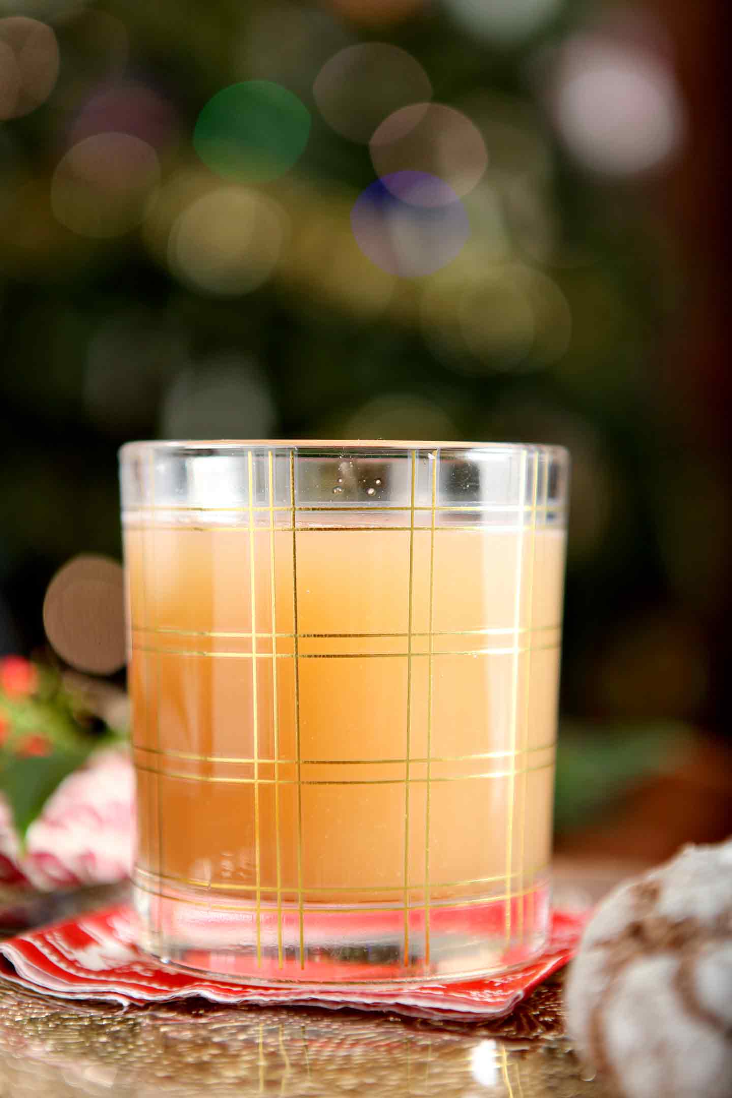 close up of vegan bourbon pecan milk