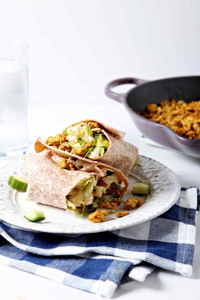 Turkey Shawarma Wraps