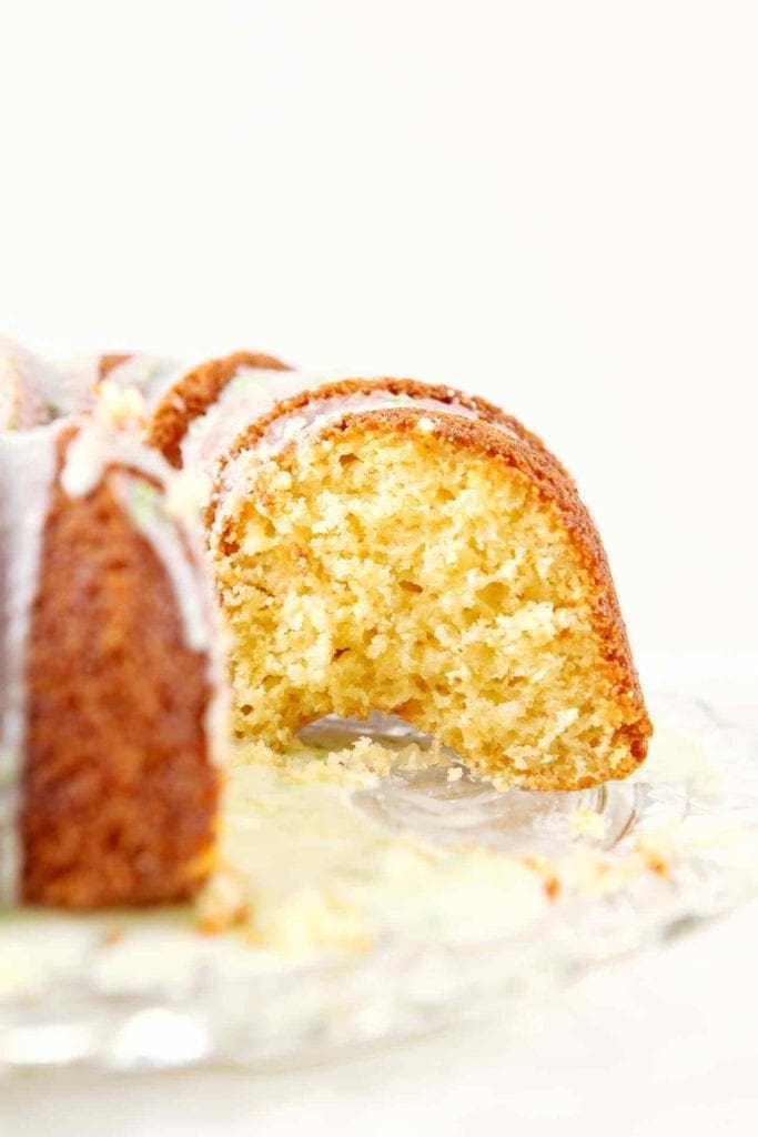 close up of paloma citrus cake