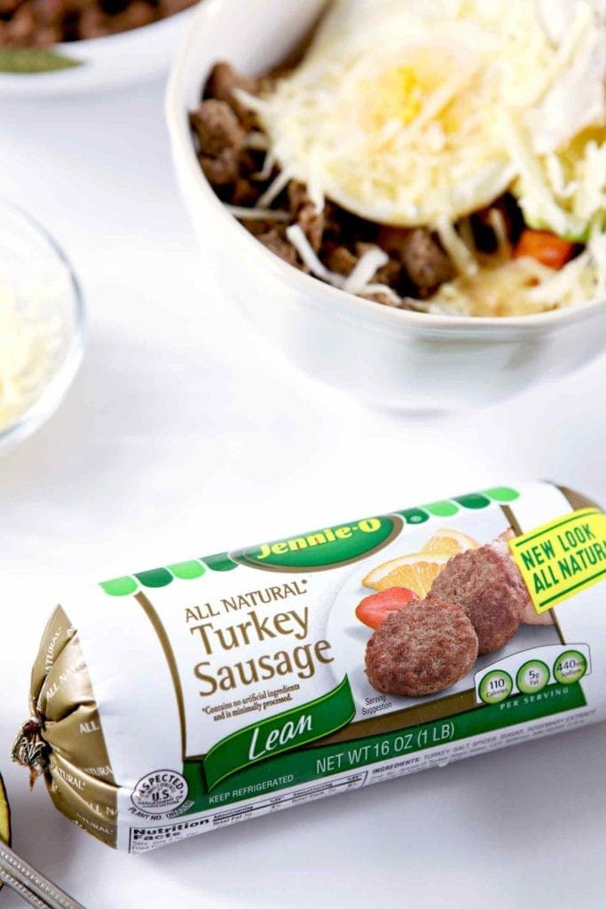 turkey sausage in a package