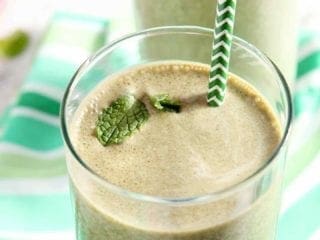 Vegan Thin Mint Smoothie