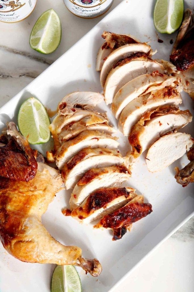 Chipotle Lime Spicy Beer Can Chicken