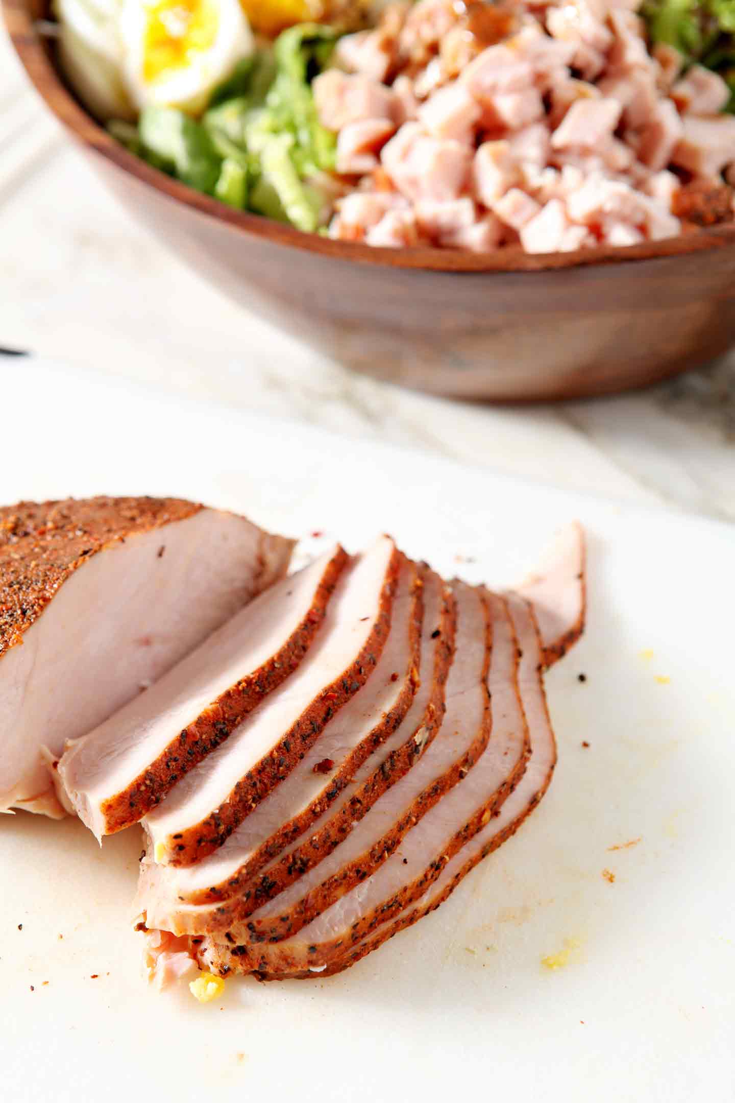 sliced turkey breast