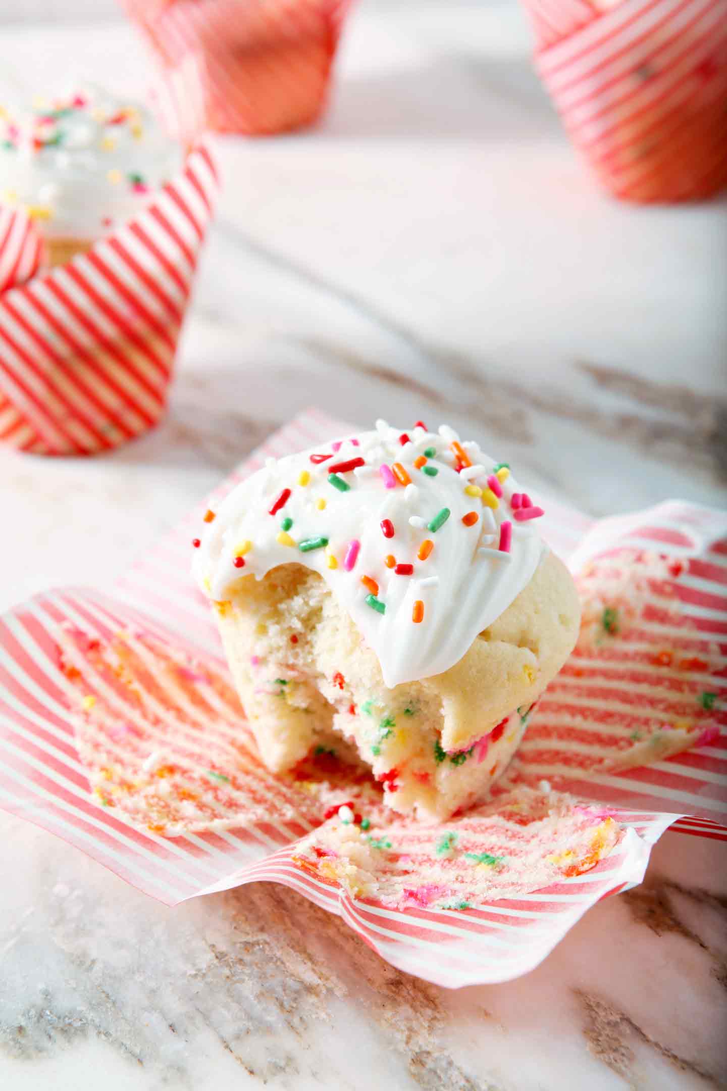 Cupcake with Sprinkles