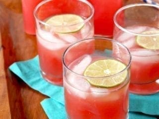 Spiked Watermelon Limeade