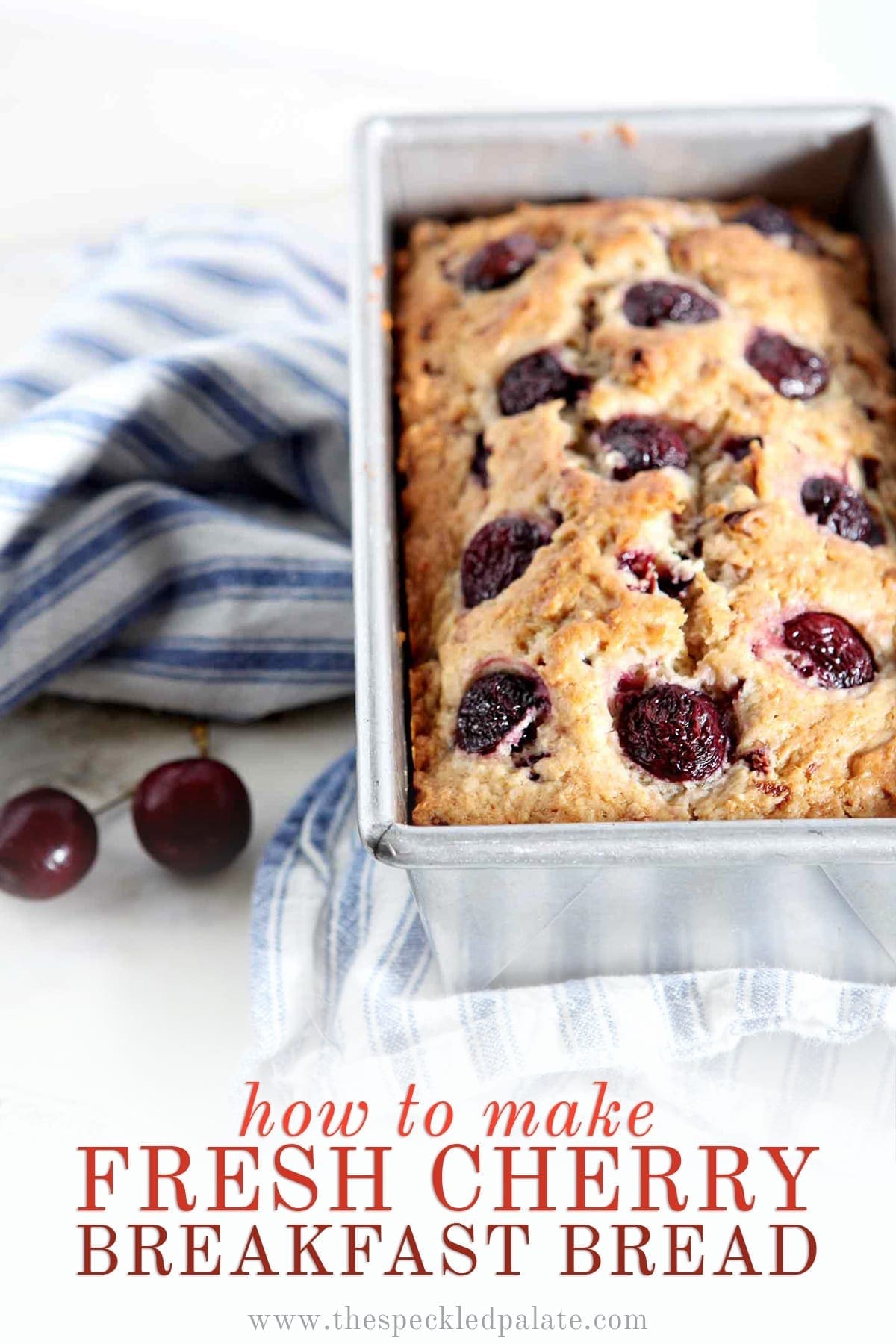 cherry bread pinterest pin