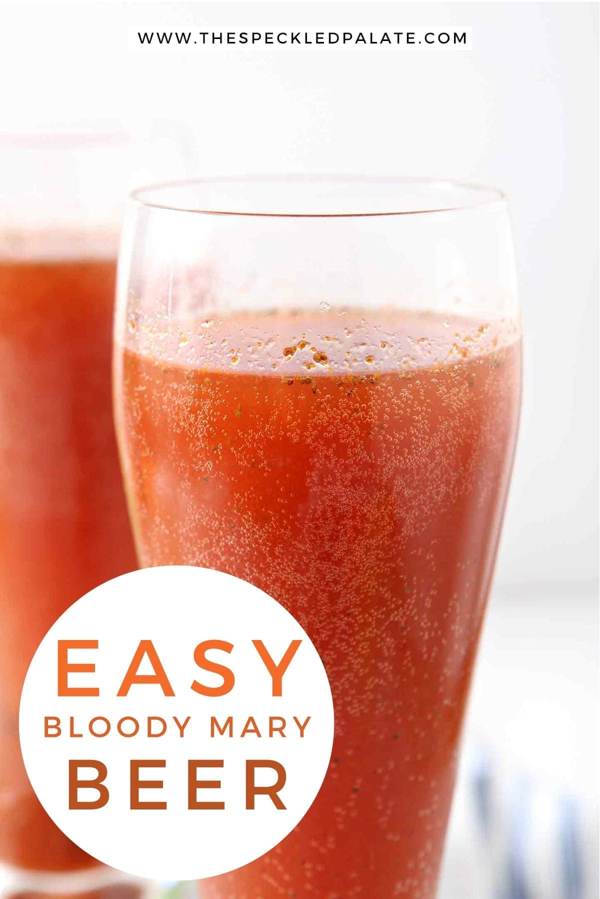 Spicy Bloody Mary with Beer (aka Bloody Beer / Red Beer)